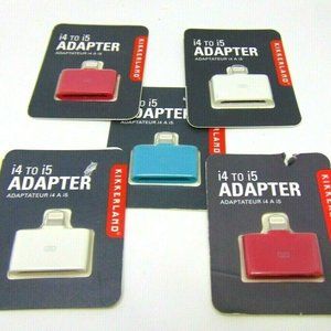 Lot of 10 KIKKERLAND i4 to i5 Adapter